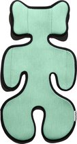 Hamilton by Yoop Poussette Pad Vert - Coussin de siège de poussette respirant - Protège contre la transpiration et les taches - Insert de poussette lavable