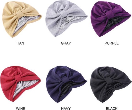 Lot De 2 Turbans Femme Élégants – Bonnet Chimio Coton Doux, Bandeau Cheveux Extensible, Head Wrap Style Africain Chic Et Confortable
