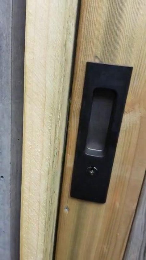Levier de porte à levier de porte intérieure, utilisés pour serrure de  porte en bois, poignée de porte/avec clé pour buanderie, couloir, placard