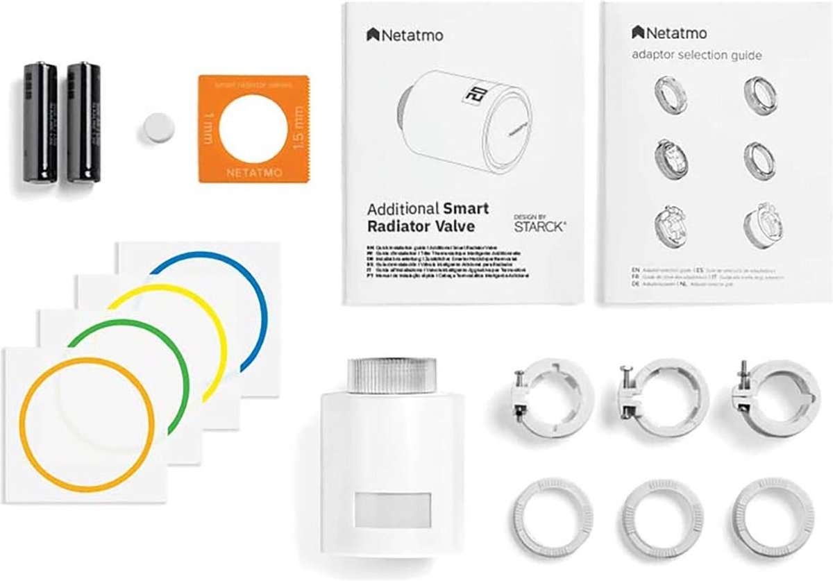 Netatmo Slimme Radiatorknop – Slimme Thermostaatknop – 3 Stuks Uitbreiding - geschikt voor Google Home, Alexa & Apple HomeKit – foto 7