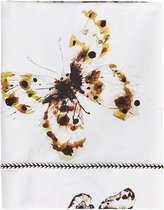 Mies & Co Fika Butterfly Ledikantlaken Offwhite 110 x 140 cm