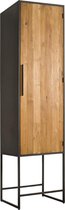 Kast | felino | gerecycled teakhout | naturel | 60 x 45 x 220(h) cm