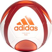 Adidas bal starlancer Plus Ball - maat 4 - wit/rood