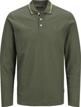 JACK&JONES JPRBLUWIN POLO LS Heren Poloshirt - Maat L