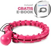 GlobalGoods ® - Multifunctionele verzwaarde hoelahoep - Inclusief E-book & Nederlandse handleiding - Hoelahoep voor volwassenen & kinderen - Weighted hula hoop - Waist trainer - Fi