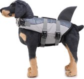 Gilet de sauvetage pour chiens SHARK - Taille M - gilet de sauvetage - support de natation pour chiens