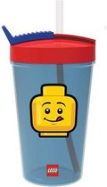 LEGO Drinkbeker Iconic - 0.5 L - 8,7x8,7x15,8 CM - Met Rietje - Kunststof
