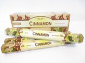 Tulasi - Cinnamon Incense - Kaneel wierook stokjes - 6 doosjes