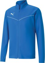 Sweat-Shirt Puma Teamrise Training Poly Bleu - Sportwear - Adulte