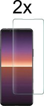 Sony Xperia 10 III Screenprotector - Beschermglas Sony Xperia 10 III Screen Protector - 2 stuks