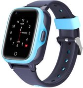 Wonlex GPS horloge kind tracker VideoCall 4G MAX AQUA Wifi Blauw SOS videobellen [IP67 waterdicht] incl. SIM-kaart