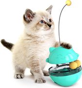 Separas Cat Toys - Intelligence Cat Toys - Chats - Chat Cat Jouet Chaton - Distributeur de Alimentation Bleu