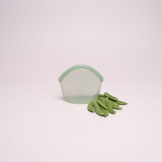 Food Huggers Herbruikbare Siliconen Zak 400ml – Clear