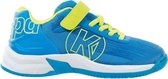 Kempa Attack 2.0 Velcro kinderen - Sportschoenen - blauw/geel - maat 32