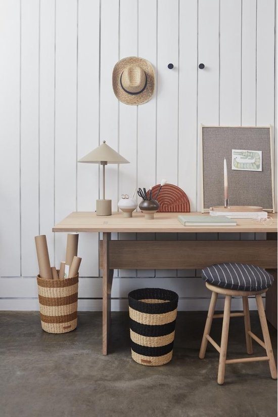 Rotan Prullenbak Rohe Noordwolde, Mid Century | Mand | Bohemian ,| Mid