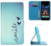 iPhone SE 2020 Hoesje Wallet Case Smile