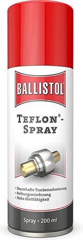 Aannemelijk Luxe Buitenland Ballistol Teflon Spray 200ml | bol.com