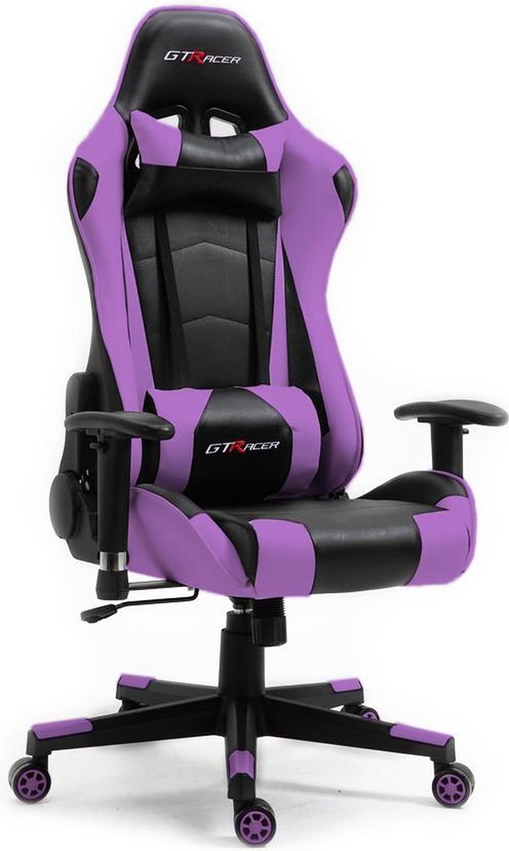 GTRacer Pro Purple Edition ESports Game stoel Ergonomisch