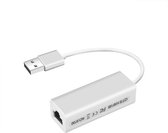 Usb Netwerk Kabel - USB 2.0 Naar Ethernet Adapter - Wit