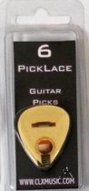 Plectrumset - 6 stuks - akoestische gitaar