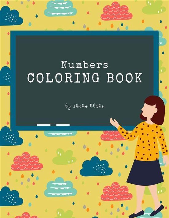 Numbers Coloring Book for Kids Ages 3+ (Printable Version) - cover
