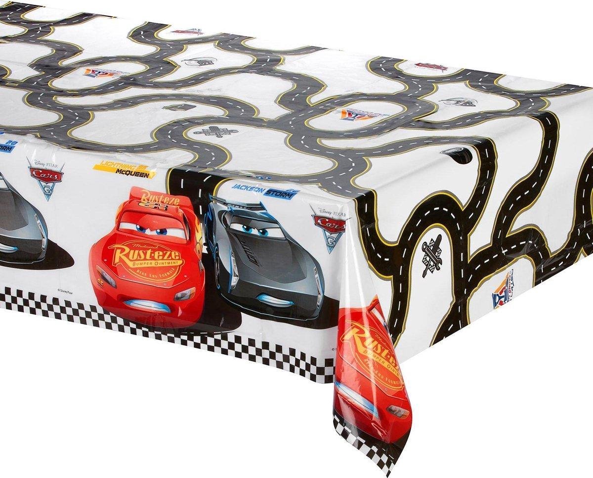 Tafelkleed disney cars 3 origineel 120 cm x 180 cm - cars 3 tafelkleed - kinder tafelkleed