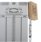 Dart Schrijfbord Set Flex 60x44 cm incl Pentel Maxiflow stift en d/k wisser