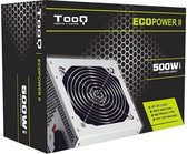 Voedingsbron TooQ TQEP-500S-INT ATX 500W Ziverachtig