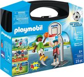 Playset Sports & Action Multisport Carry Case Playmobil 70313 (23 pcs)
