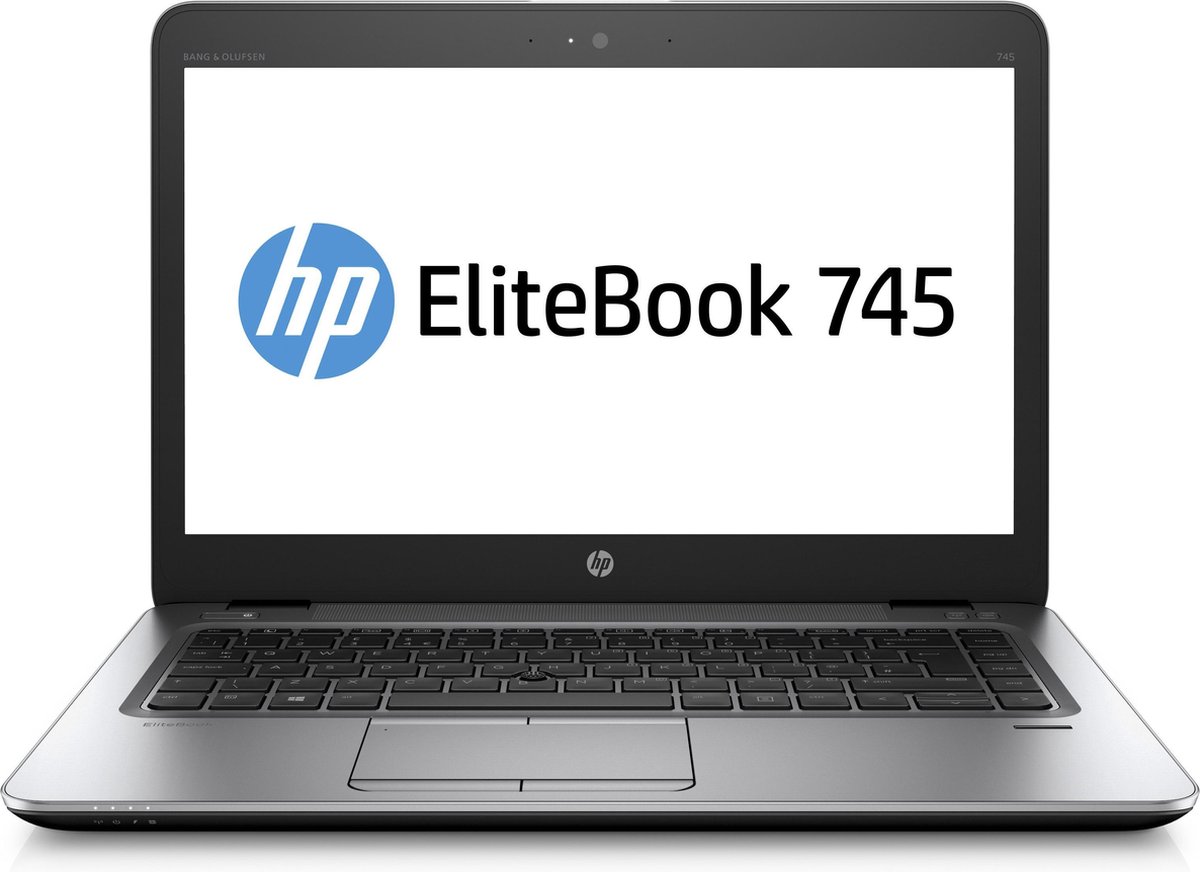 Refurbished HP Elitebook 745 G4 FullHD 14" laptop, AMD Pro A10-8730B R5, 8GB, 256GB SSD, Windows 10 Pro