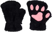 Hiden | Katten Handschoenen - Handen - Anime - Dames - Kinderen - Beauty & Fashion - Mode | Zwart