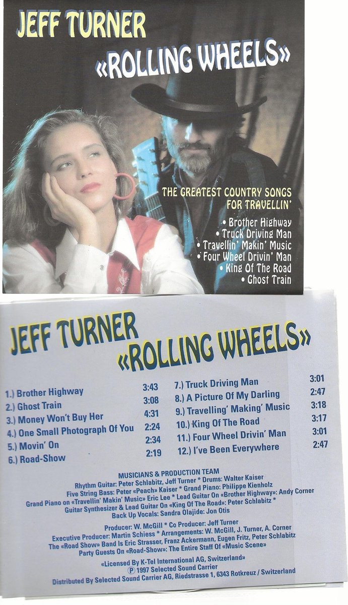 JEFF TURNER - ROLLING WHEELS