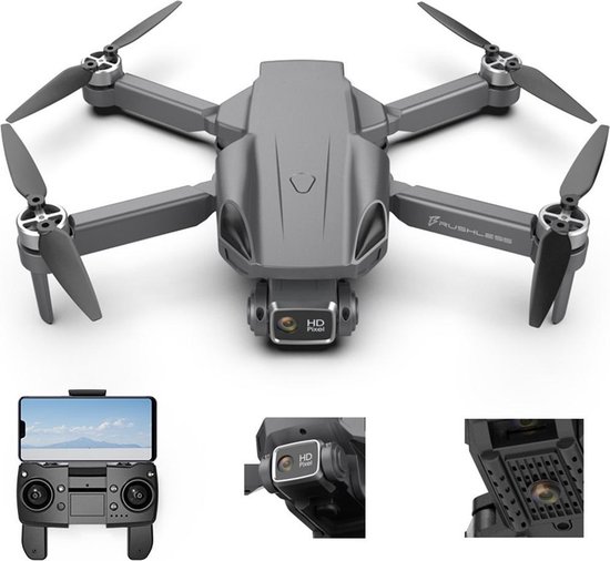 G21 Drone Met 4k Dual Camera - GPS - Brushless - Inclusief Opbergtas