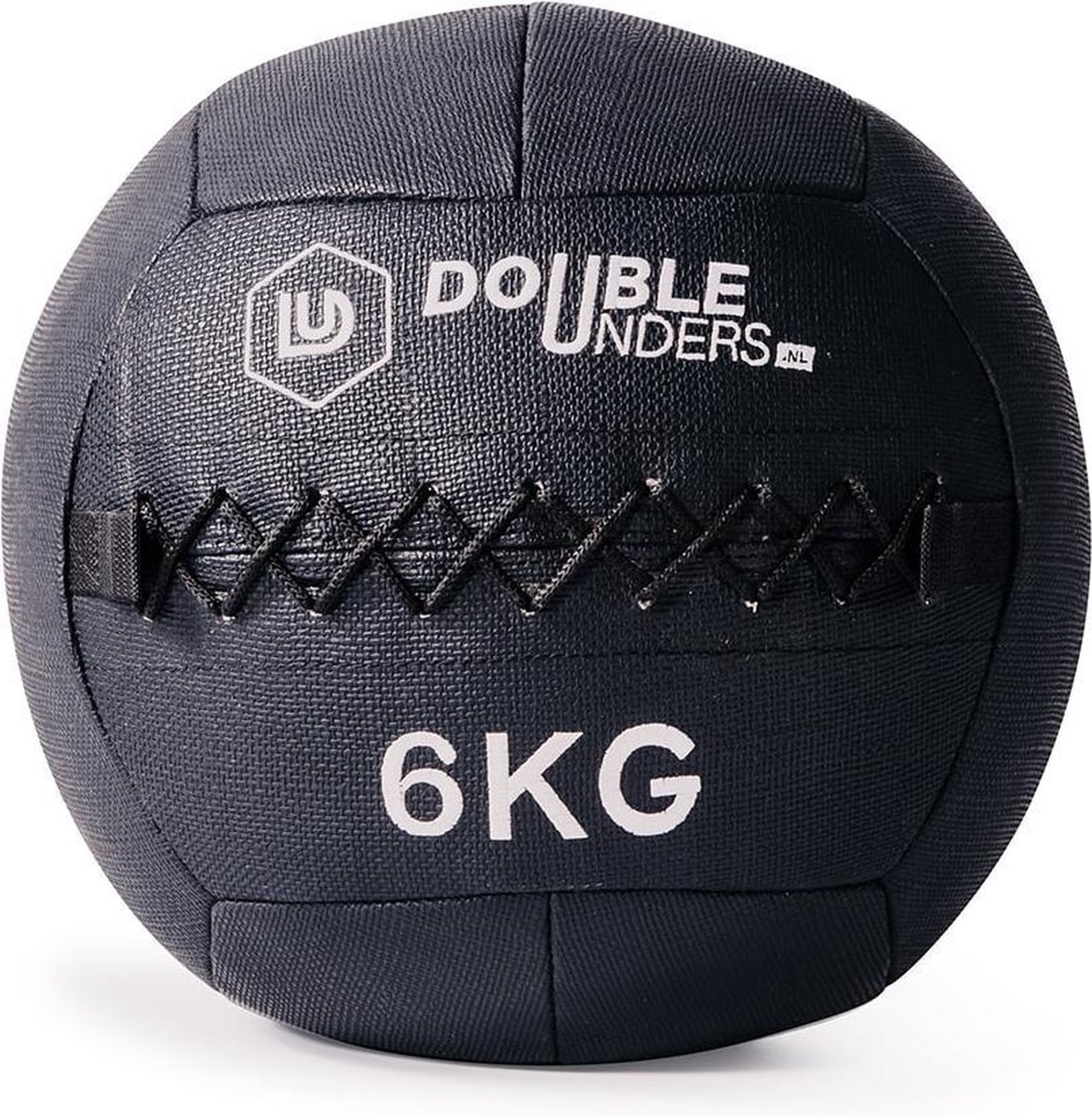 DoubleUnders - Wall ball 6kg zwart - Professionele wall ball voor Crossfit