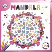 Mandala Kleurboek voor Kinderen Prinses  - geschikt voor kleurpotloden en kleurstiften