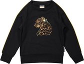 Vinrose meisjes sweater zwart maat 98/104
