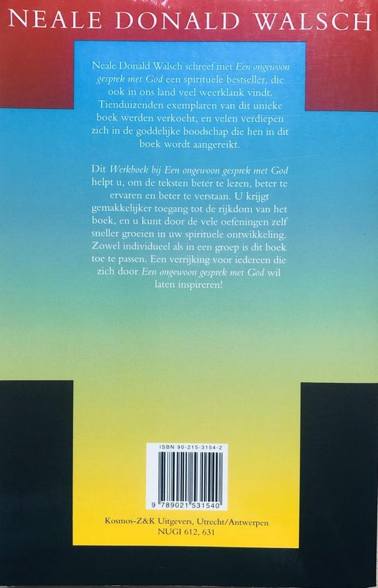 Ongewoon Gesprek Met God Werkboek - Neale Donald Walsch