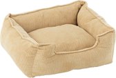 J-Line Hondenbed Ribfluweel Labrador Beige Medium