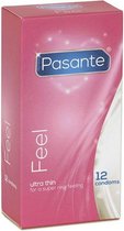 Condooms Pasante Feel 18 cm (12 uds)