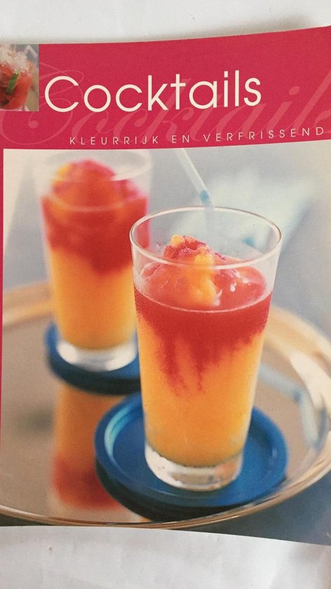 MINIKOOKBOEKJES COCKTAILS - cover