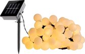 Parya Garden - LED Snoerverlichting - Tuinverlichting - 60 LED-lampjes - Zonne-energie - 6.9 meter - IP44 waterbestendig -  Warm Wit
