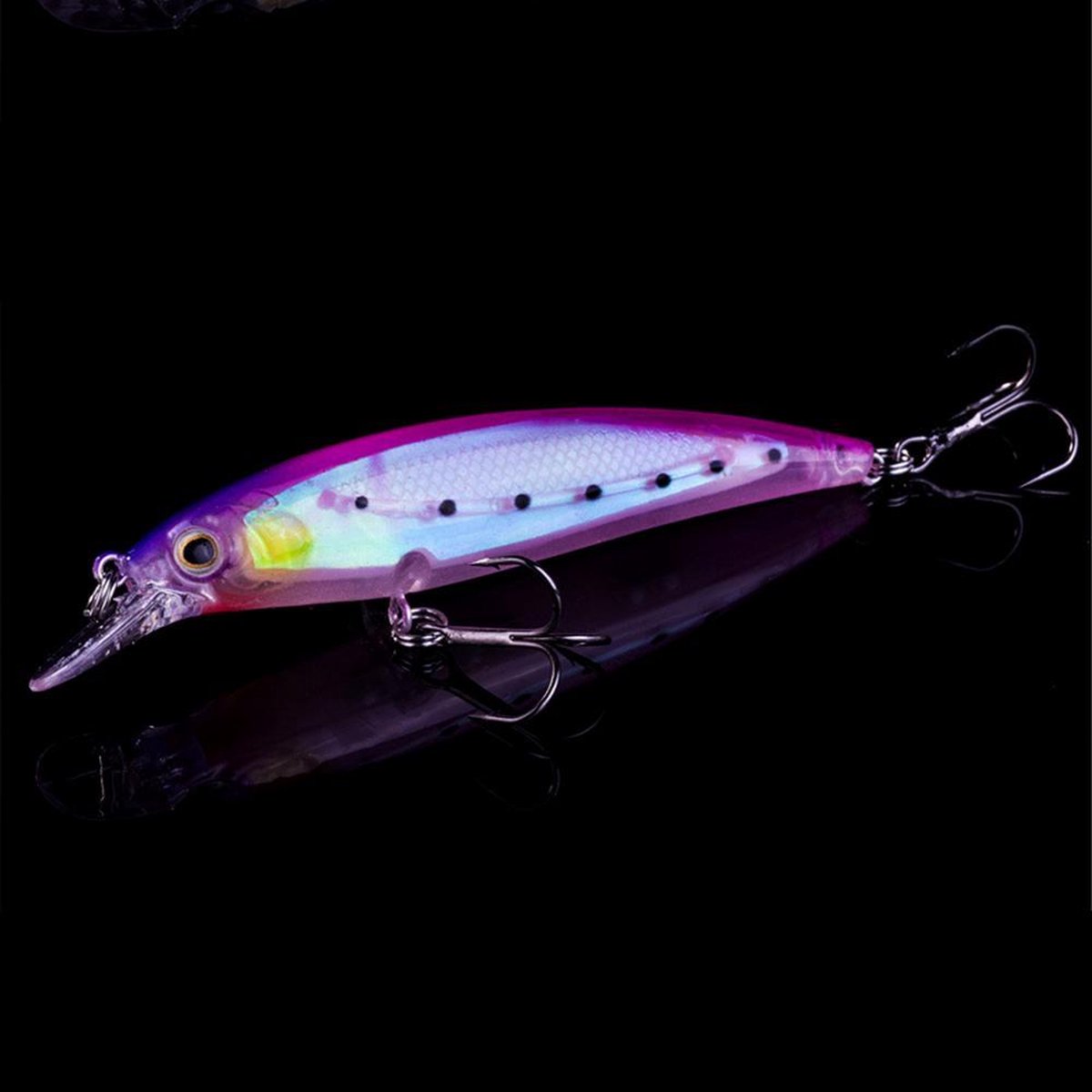 Kunstaas Roofvis - Pink - 11cm - Snoek - Baars - Snoekbaars - Hengelsport