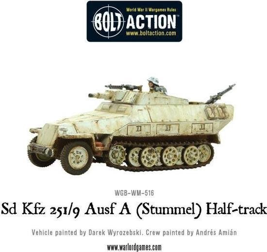 Thumbnail van een extra afbeelding van het spel Sd.Kfz 251/9 Ausf D (Stummel) half-track