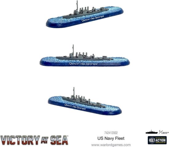 Thumbnail van een extra afbeelding van het spel Victory at Sea US Navy fleet