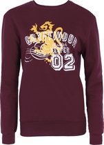 Bordeauxrood Griffoendor HARRY POTTER-sweatshirt M