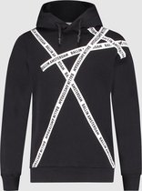 Ballin Amsterdam -  Jongens Regular Fit   Hoodie  - Zwart - Maat 176