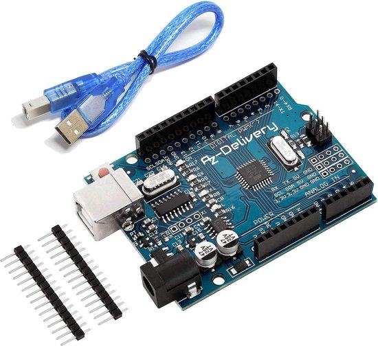 AZDelivery Microcontroller board ATmega328 met USB-kabel inclusief E-Book 1  | bol.com