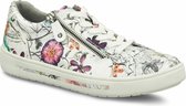 Jana Dames Sneaker 8-8-23661-27 149 wit H-breedte Maat: 40 EU