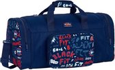 Sporttas Letters Marineblauw (27 L)