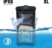 Jaunti | Waterdichte telefoonhoesje | Waterdicht telefoonhoesjes | Onderwater hoesje telefoon |Waterbestendige telefoonhoesje | Universeel | XL Variant voor PRO & ULTRA smartphones
